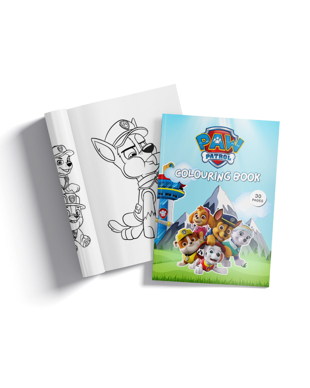 Paw Patrol Colouring Book