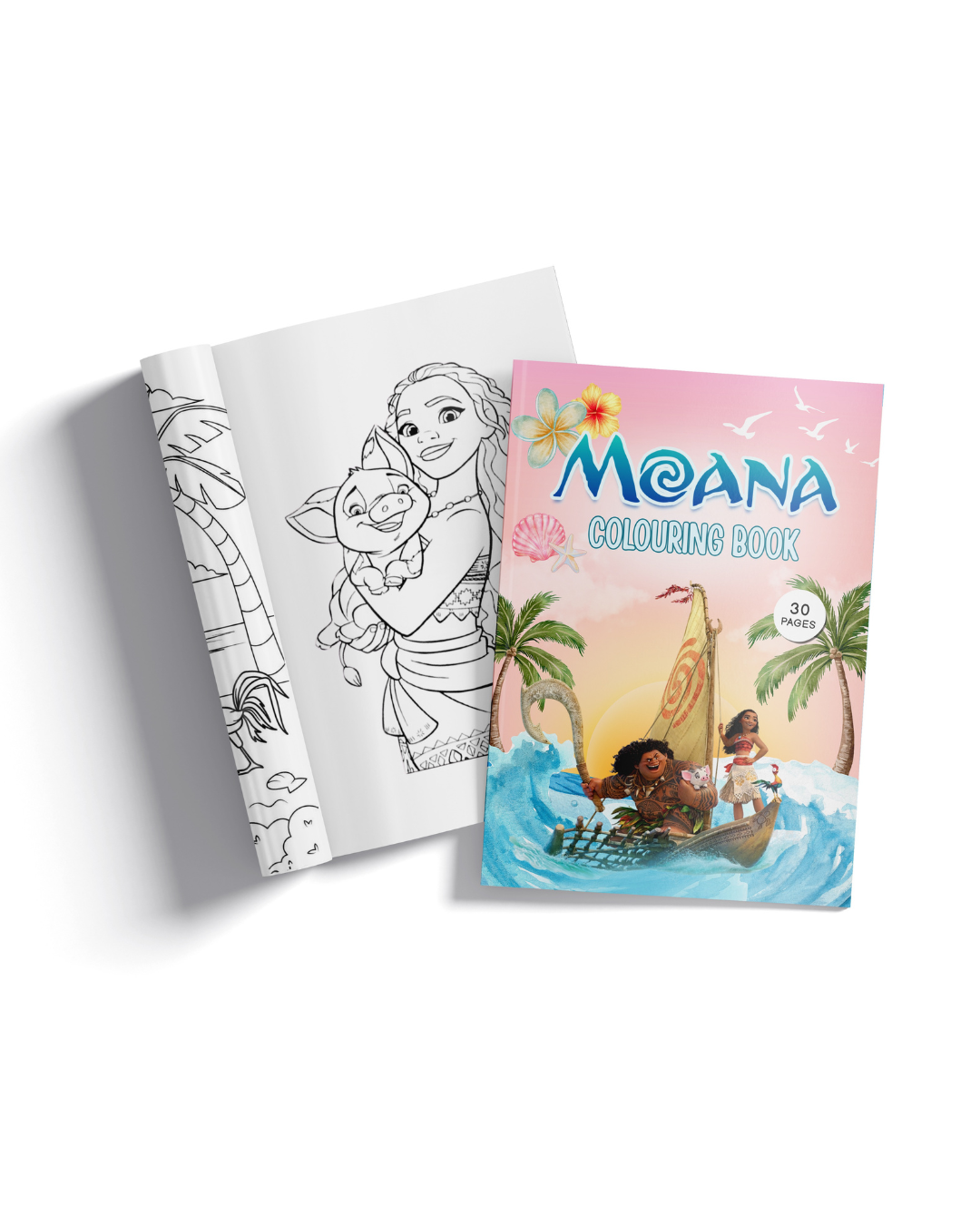 Moana Colouring Book