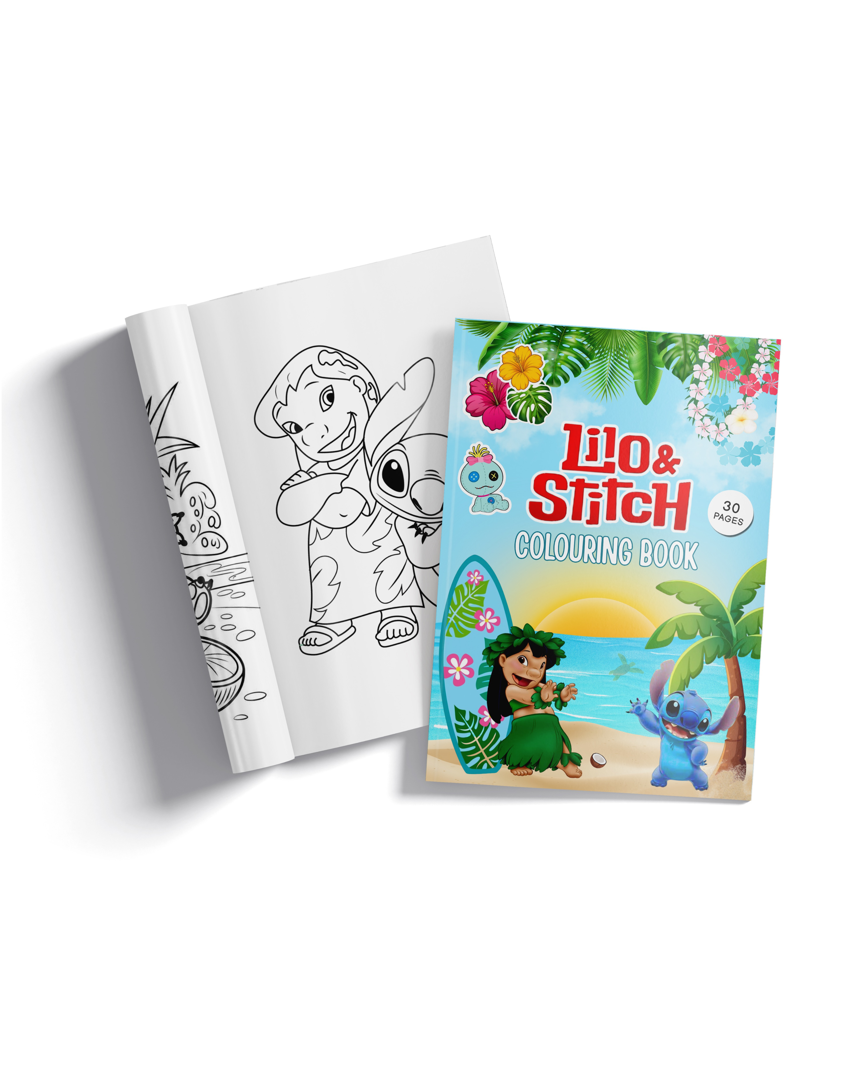 Lilo & Stitch Colouring Book