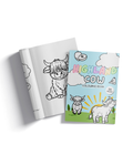 Highland Cow Colouring Book
